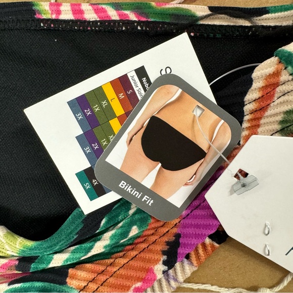 🌴 SUPER SALE TROPICAL RIBBED BIKINI BOTTOMS - Picture 4 of 6